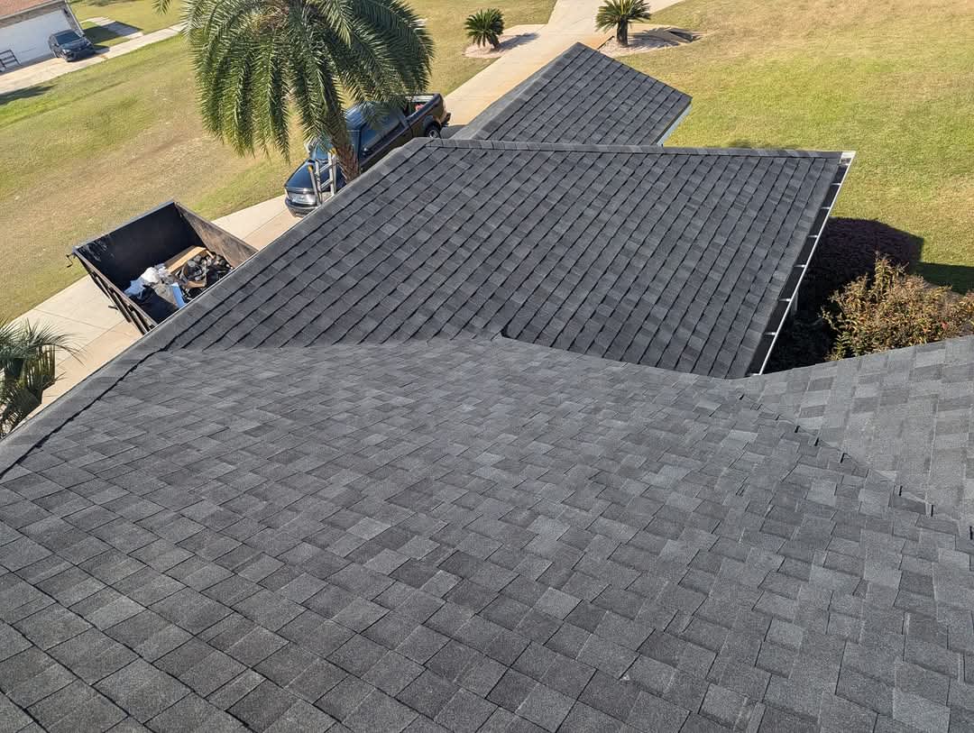 High-quality residential roof installation