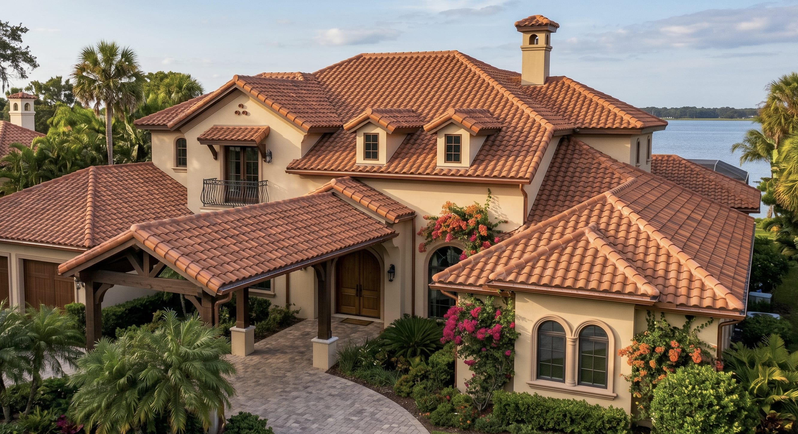 Beautiful house with new roof