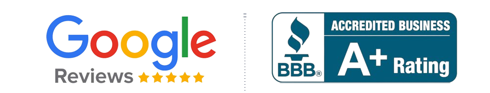 Google Reviews and BBB Rating