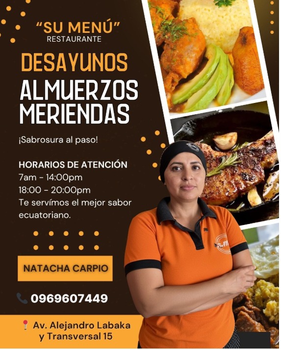 Desayunos, almuerzos y meriendas