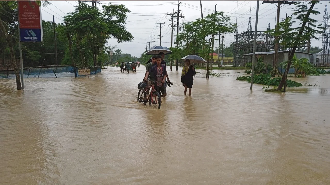 বন্যার আশঙ্কার কথা জানাল আবহাওয়া অফিস