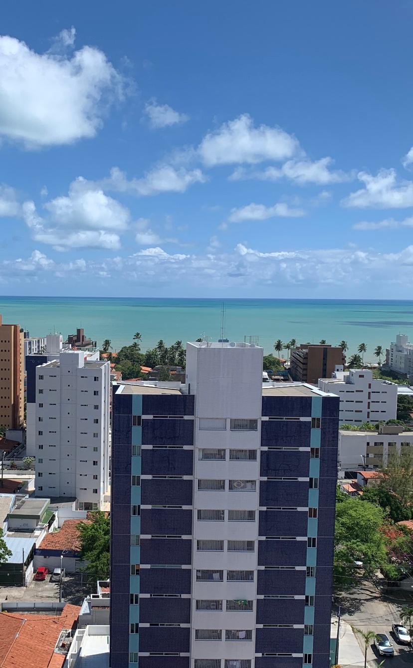 Apartamento Mobiliado com Vista Definitiva para o Mar em Manaíra