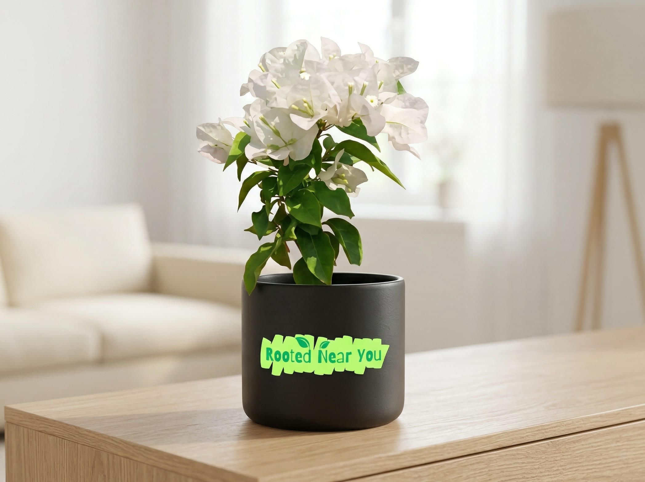 White Bougainvillea