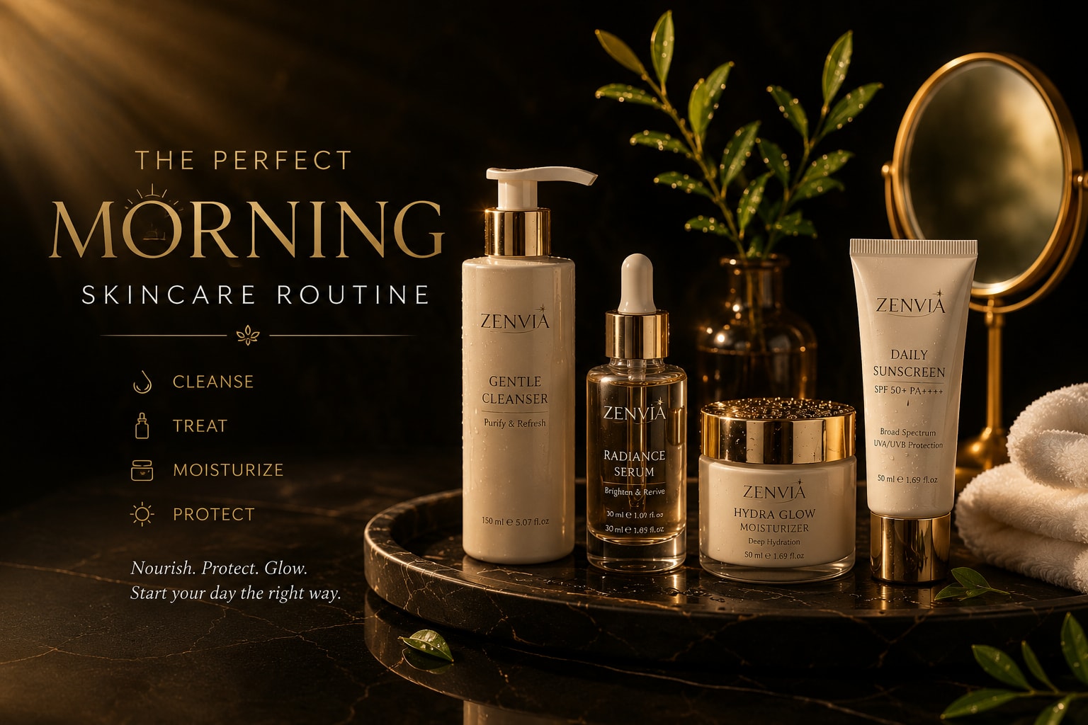 The Perfect Morning Skincare Routine