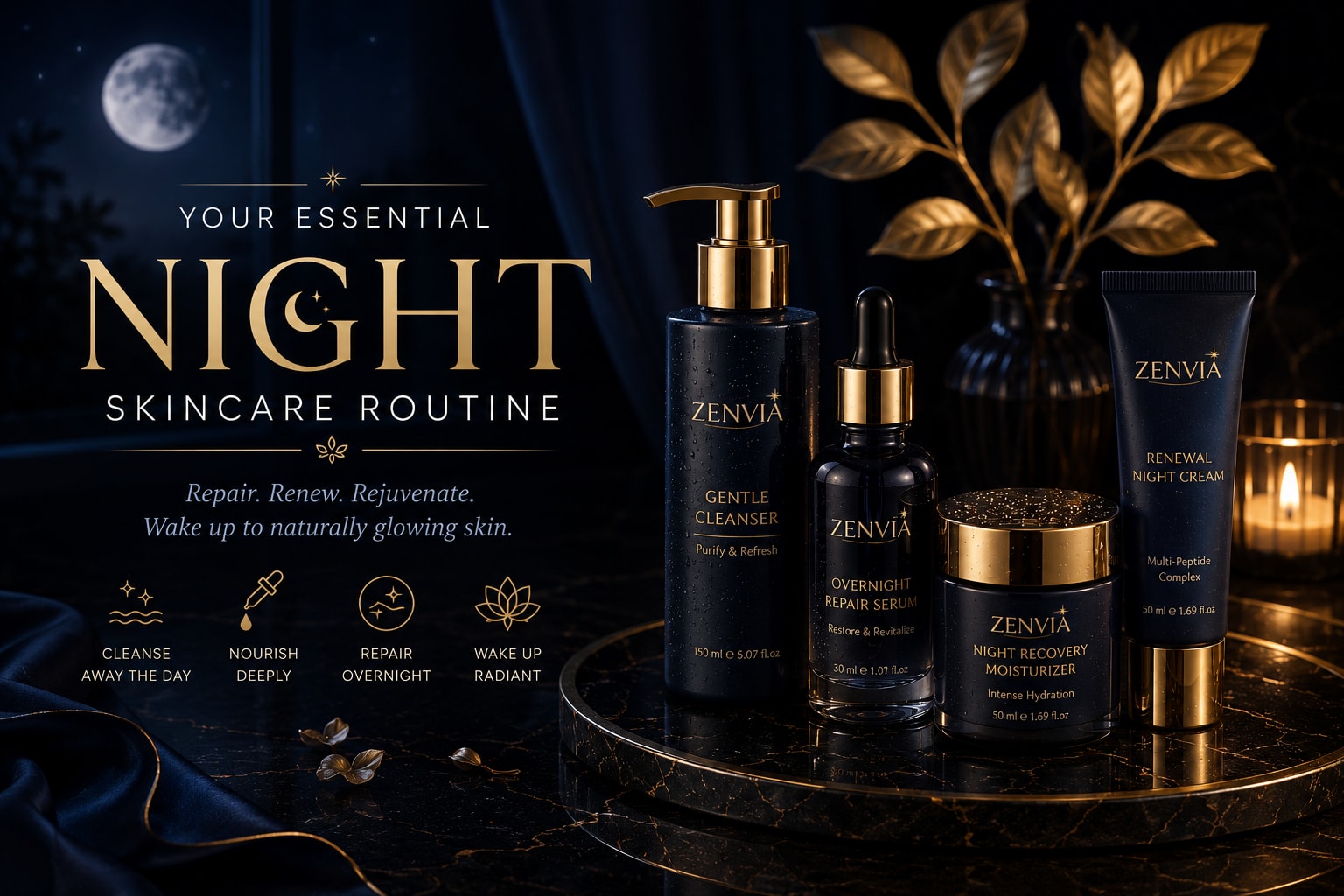 Your Essential Night Skincare Routine