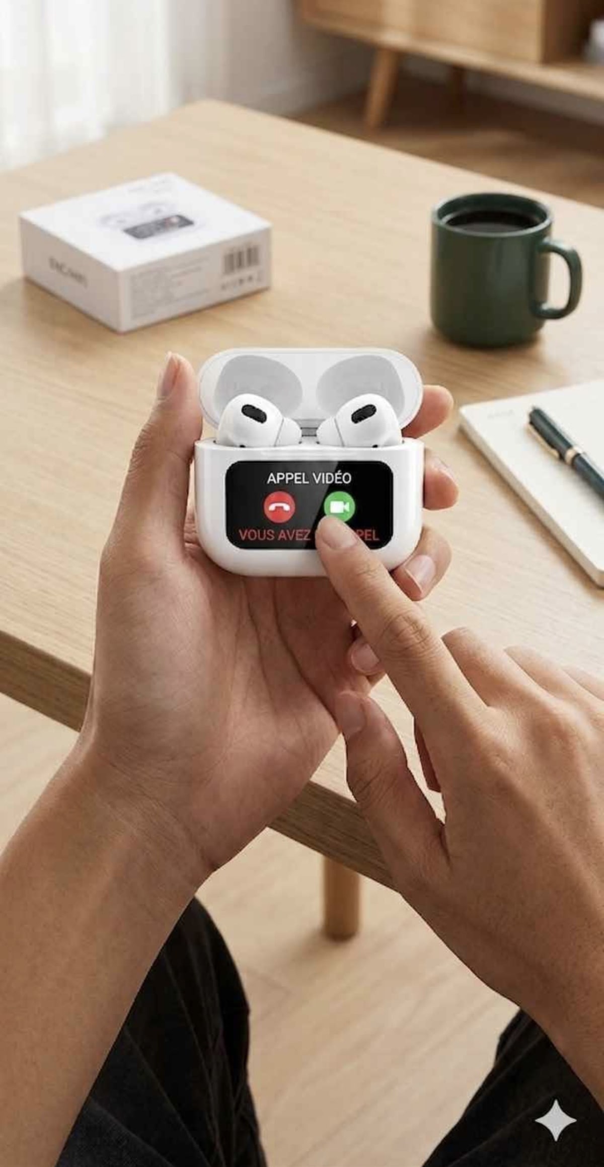 Écouteurs Bluetooth Pro-Ecran LED