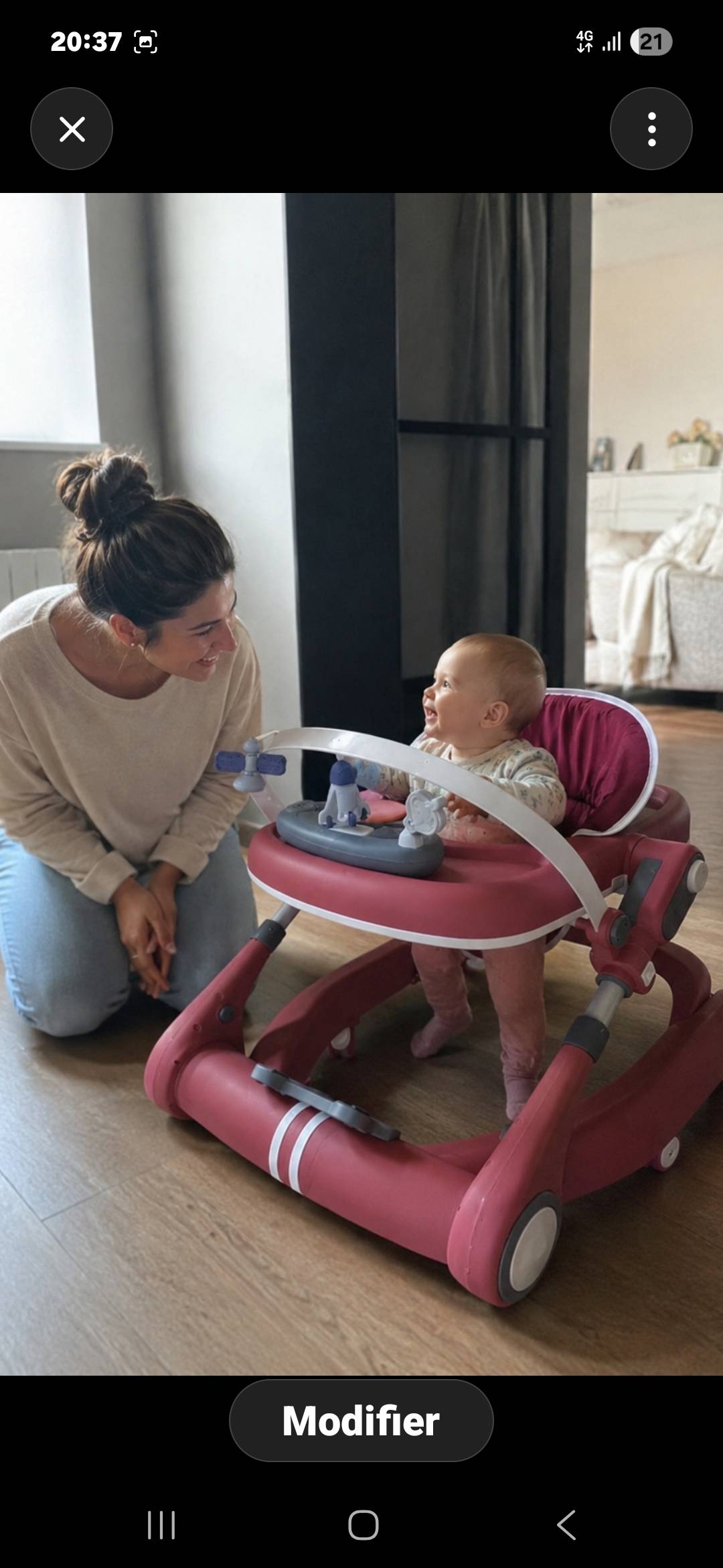 Trotteur pour nos bébés d'amour