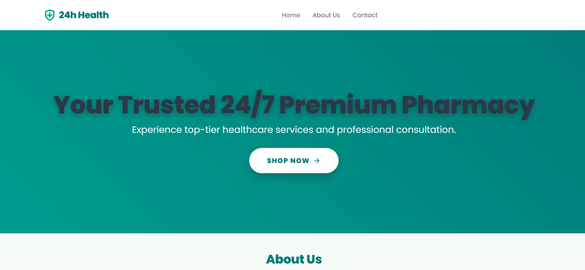 24h Health - E-Commerce Web Application (Pharmacy & Health Store)