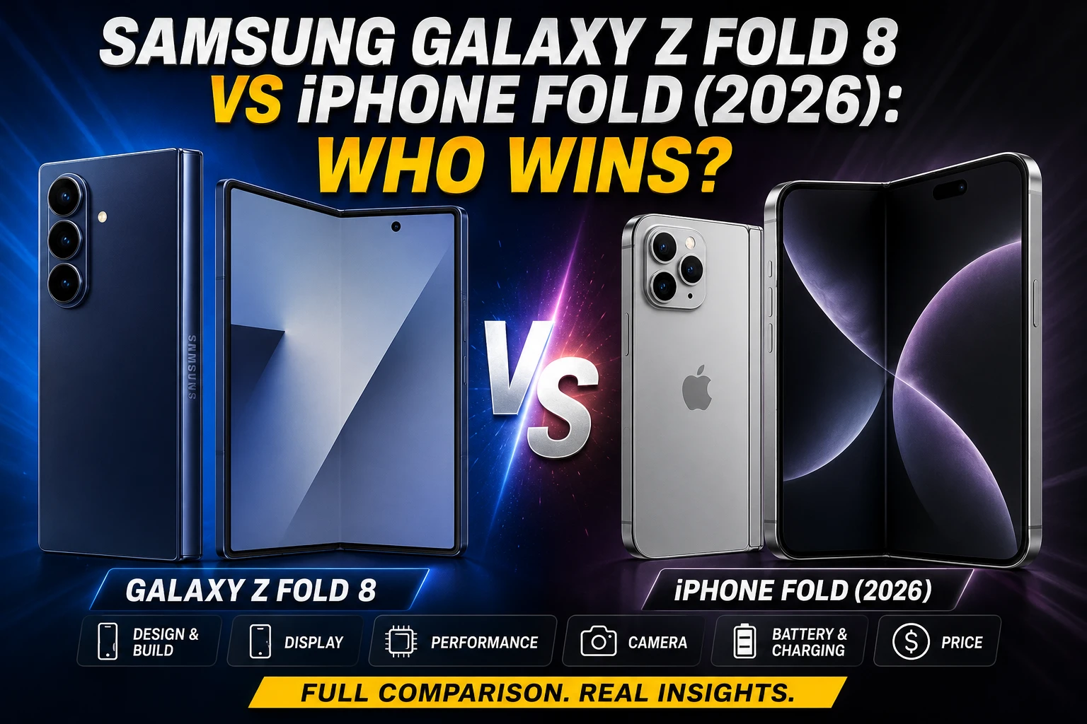 iPhone Fold vs. Galaxy Z Fold 8: Pre-Launch Comparison — Tech Vault AI