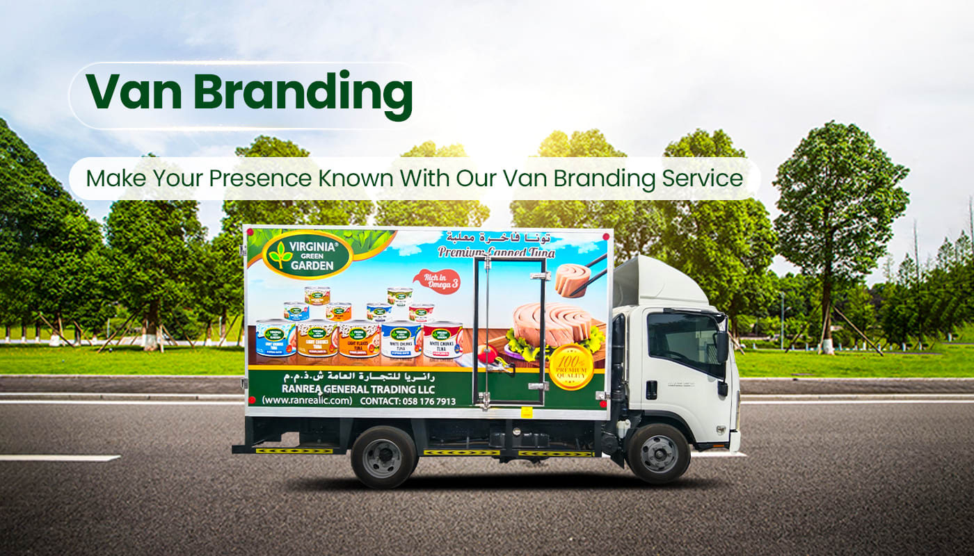 Van Branding in Dubai, UAE | Custom Vehicle Wrapping & Branding Service