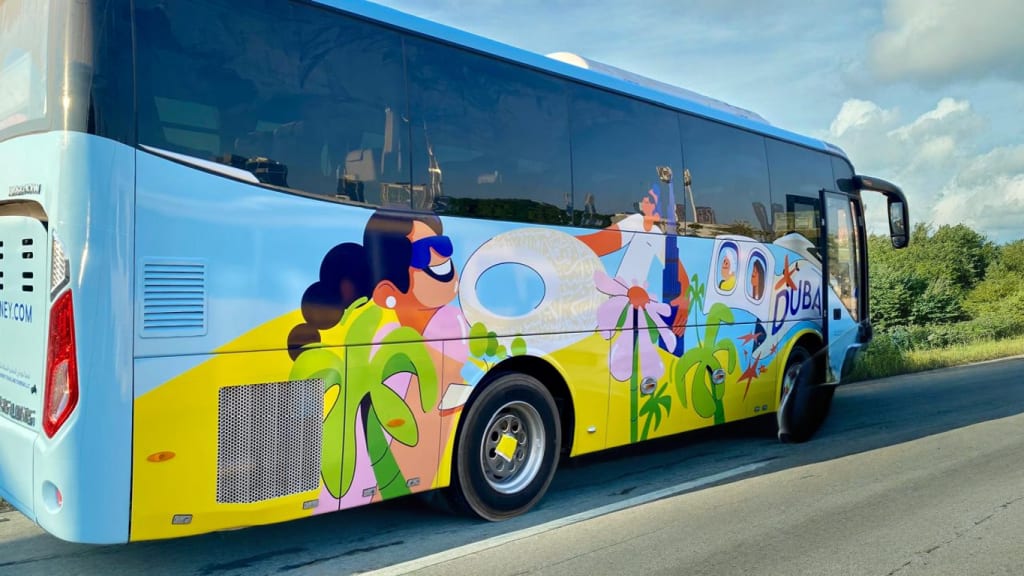 Bus Branding in Dubai