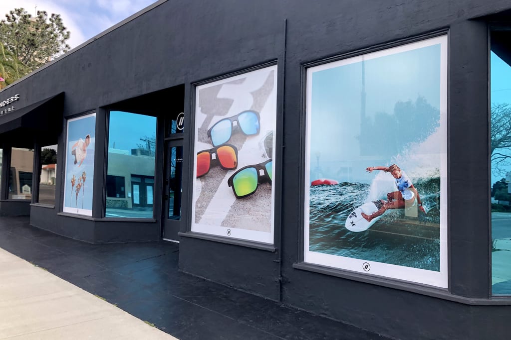 Sticker Printing glass sticker printing