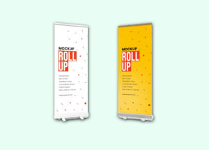Sticker Printing Roll up Banner Printing in Dubai by Printajo