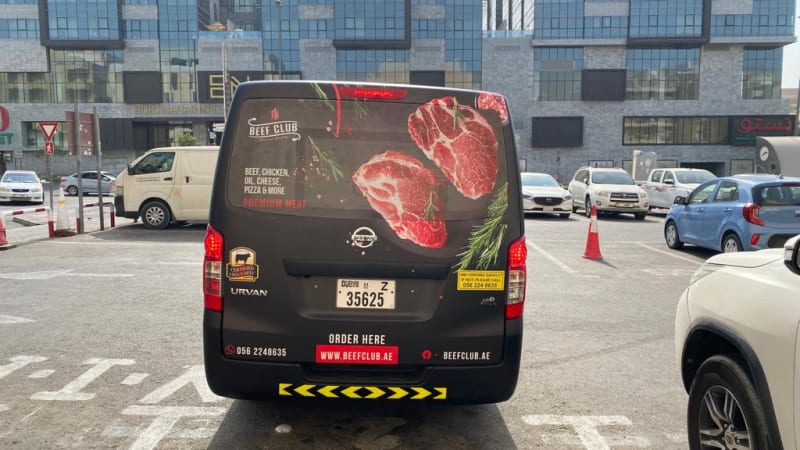 About Us vehicle branding in Dubai