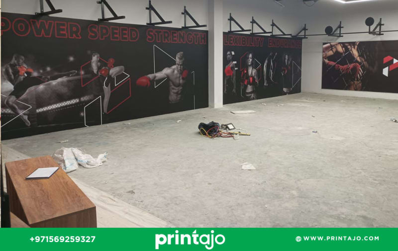 Sticker Printing sticker printing dubai printajo paladin fitness club