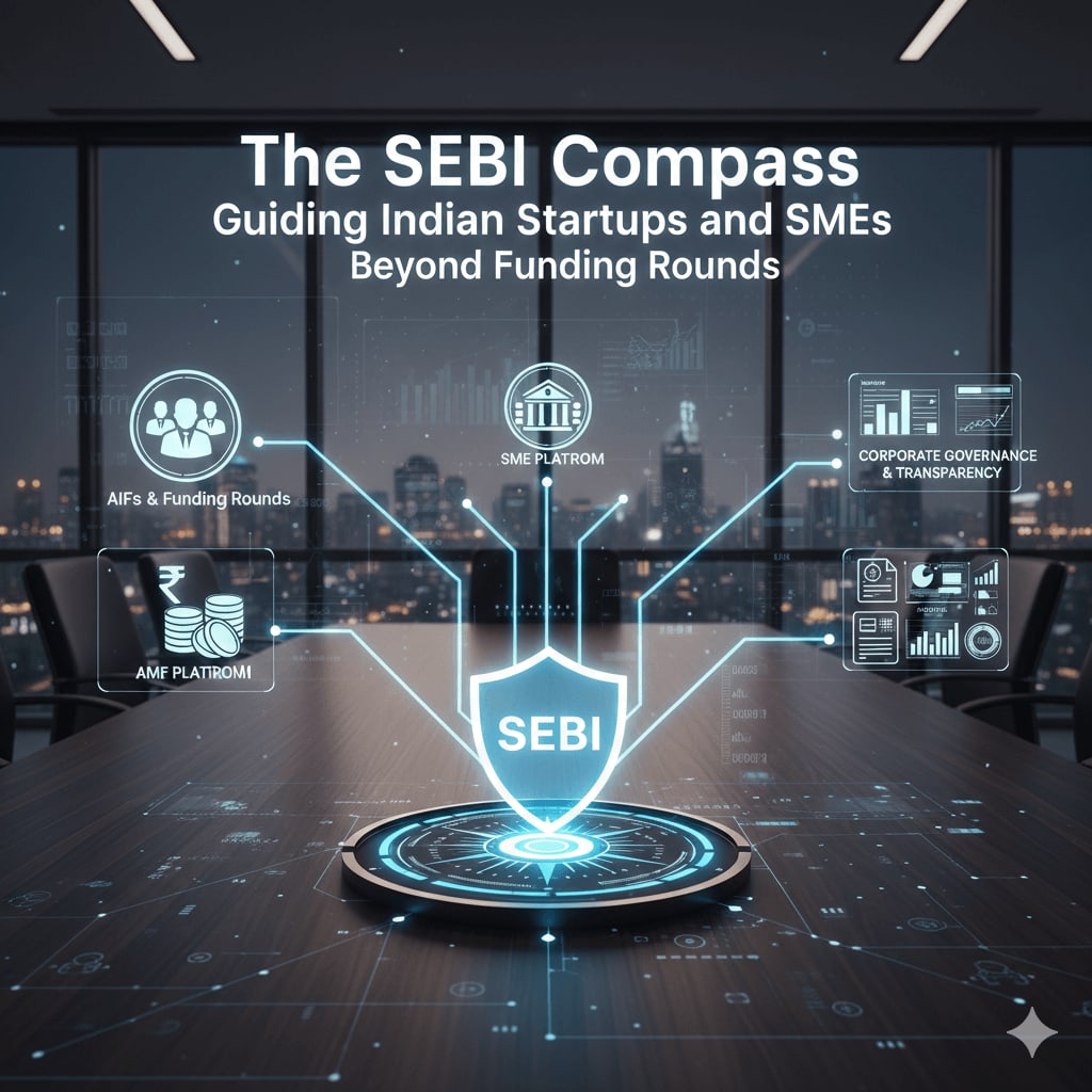 The SEBI Compass Guiding Indian Startups and SMEs Beyond Funding Rounds.