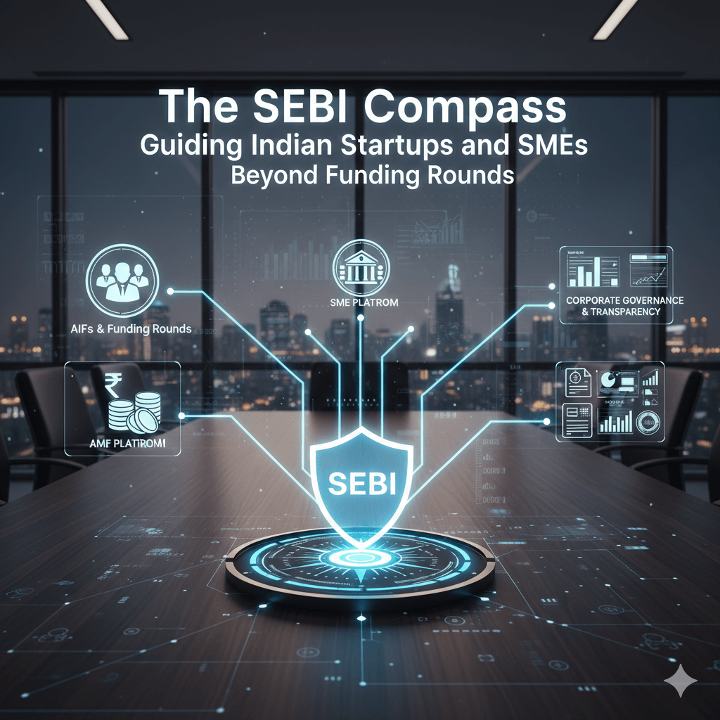 The SEBI Compass Guiding Indian Startups and SMEs Beyond Funding Rounds.