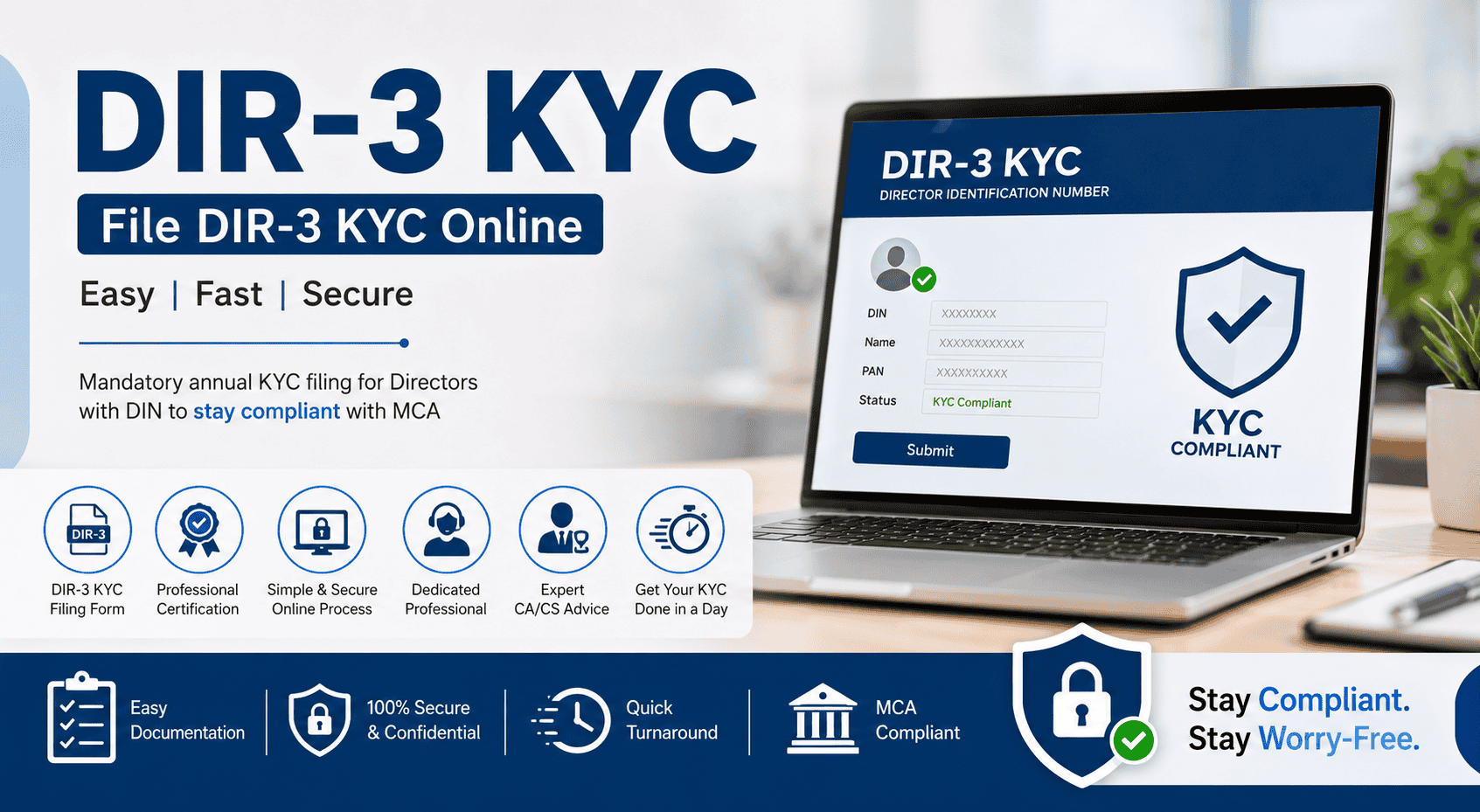 DIR-3 KYC Compliance