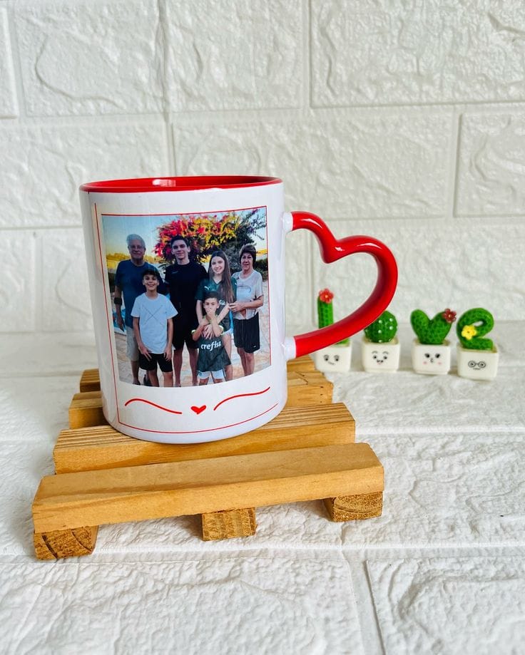 مج سحري احمر بقلب 