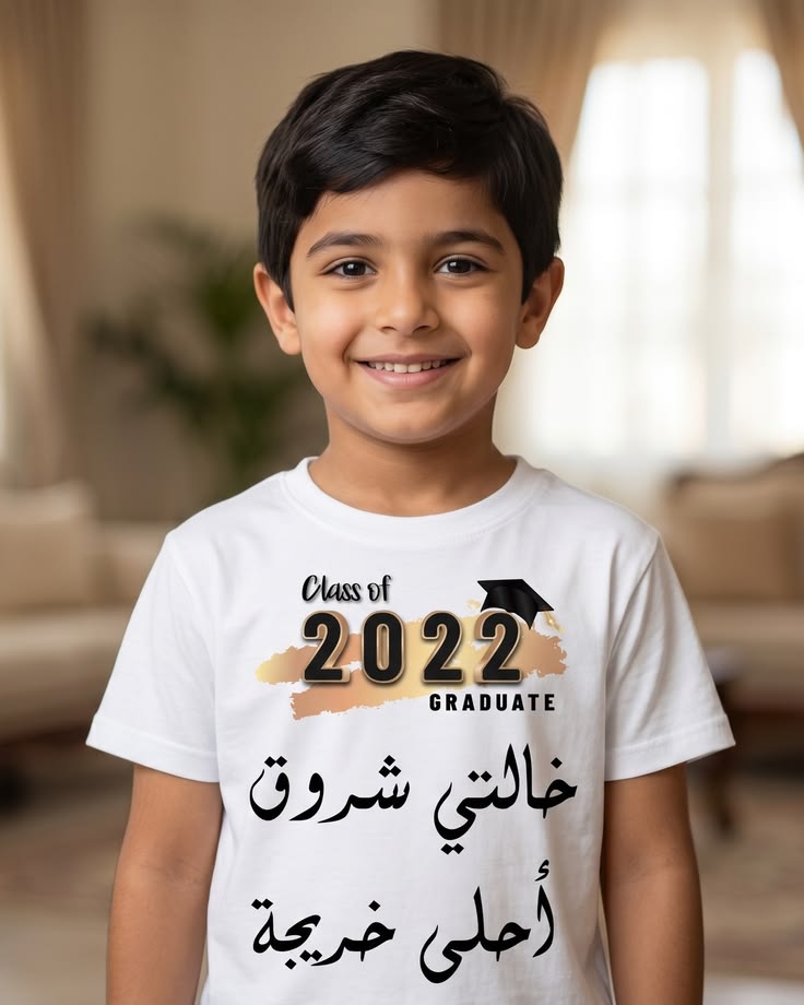 T-shirt ابيض