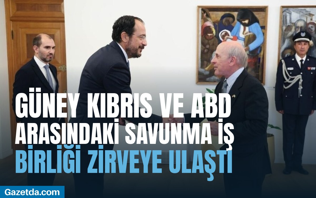 Güney Kıbrıs ve ABD Arasındaki Savunma İş Birliği Zirveye Ulaştı