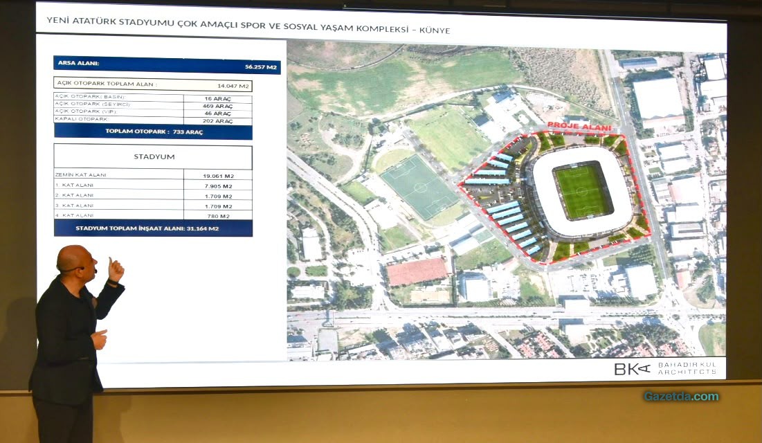 Yeni Atatürk Stadyumu ve Spor Kompleksi Tanıtıldı