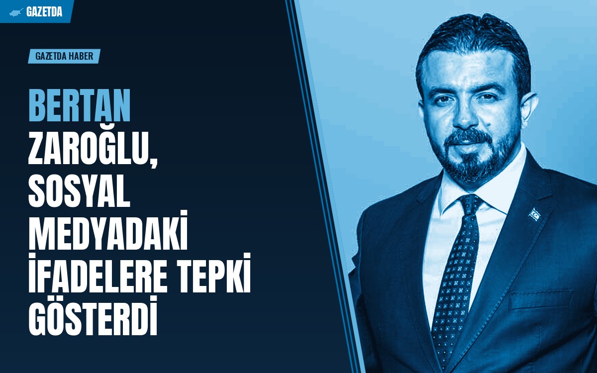 Bertan Zaroğlu, sosyal medyadaki ifadelere tepki gösterdi