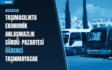 Taşımacılıkta ekonomik anlaşmazlık sürdü: Pazartesi öğrenci taşınmayacak