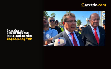 Ünal Üstel: Her metrekare incelendi, gemide başka naaş yok