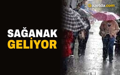 Hava sıcaklığı düşüyor: Sağanak kapıda