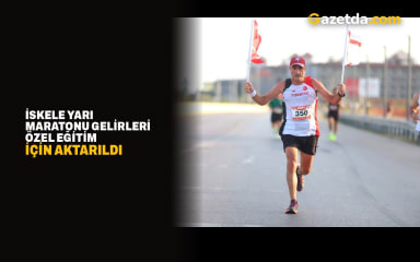İskele Maratonu gelirleri Ötüken Okulu projelerine destek olacak
