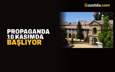 Seçim kampanyaları 10 Kasım'da başlayacak