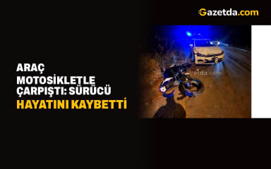 Girne-Lefkoşa yolunda motosiklet kazası: Sürücü yaşamını yitirdi