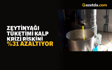 Zeytinyağı Tüketimi Kalp Krizi Riskini %31 Azaltıyor