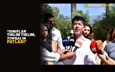 “Sınıflar tıklım tıklım, zorbalık patladı”