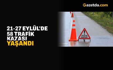 KKTC'de 21-27 Eylül'de 58 trafik kazası yaşandı, 23 kişi yaralandı