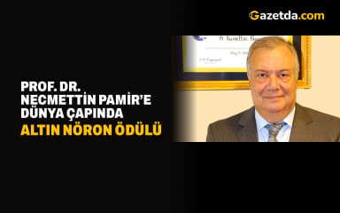 Prof. Dr. Necmettin Pamir’e dünya çapında Altın Nöron Ödülü