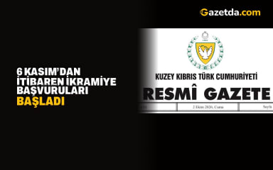 6 Kasım’dan itibaren ikramiye başvuruları başladı