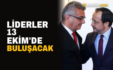 Liderler 13 Ekim'de buluşacak