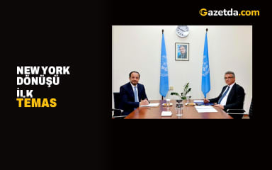 New York dönüşü ilk temas