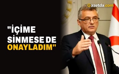"İçime sinmese de onayladım"