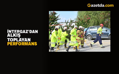 İntergaz’dan alkış toplayan performans