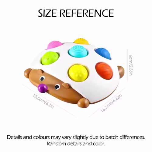 Juguetes sensoriales antiestrés para bebés de más de 10 meses, tablero de actividades para empujar y reventar, juguetes Montessori para 1 años o más