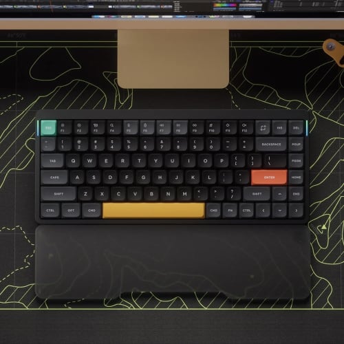 nuphy Air75 V2 Teclado mecánico portátil 75, teclado inalámbrico, compatible con teclados Bluetooth/ 2.4G/USB-C RGB, compatible con Windows,Mac, Linux