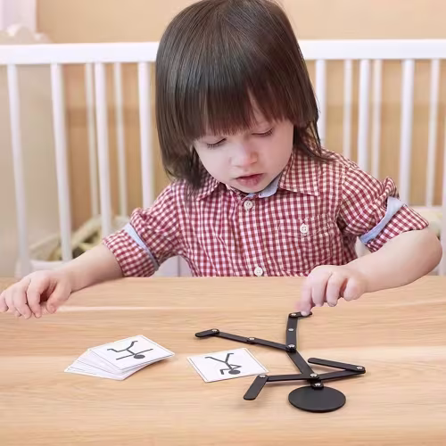 Puzzle de Madera Montessori, rompecabezas DIY, tableros de juguete, juego educativo, juguete de Aprendizaje Temprano para niños en edad preescolar, entrenamiento de Motor fino