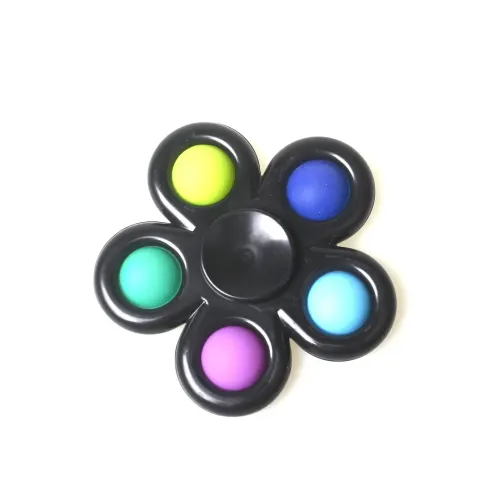 Spinner de mano Simple para niños, juguetes de dedo Pop, alivio del estrés y la ansiedad, TDAH