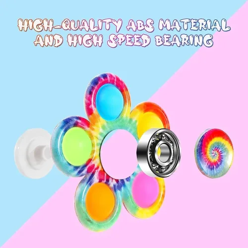 Spinner de mano Simple para niños, juguetes de dedo Pop, alivio del estrés y la ansiedad, TDAH