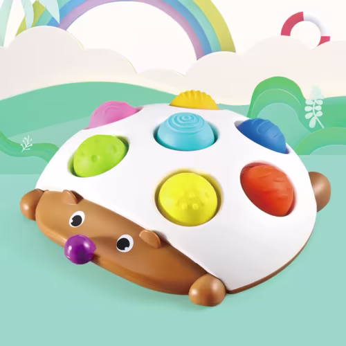 Juguetes sensoriales antiestrés para bebés de más de 10 meses, tablero de actividades para empujar y reventar, juguetes Montessori para 1 años o más