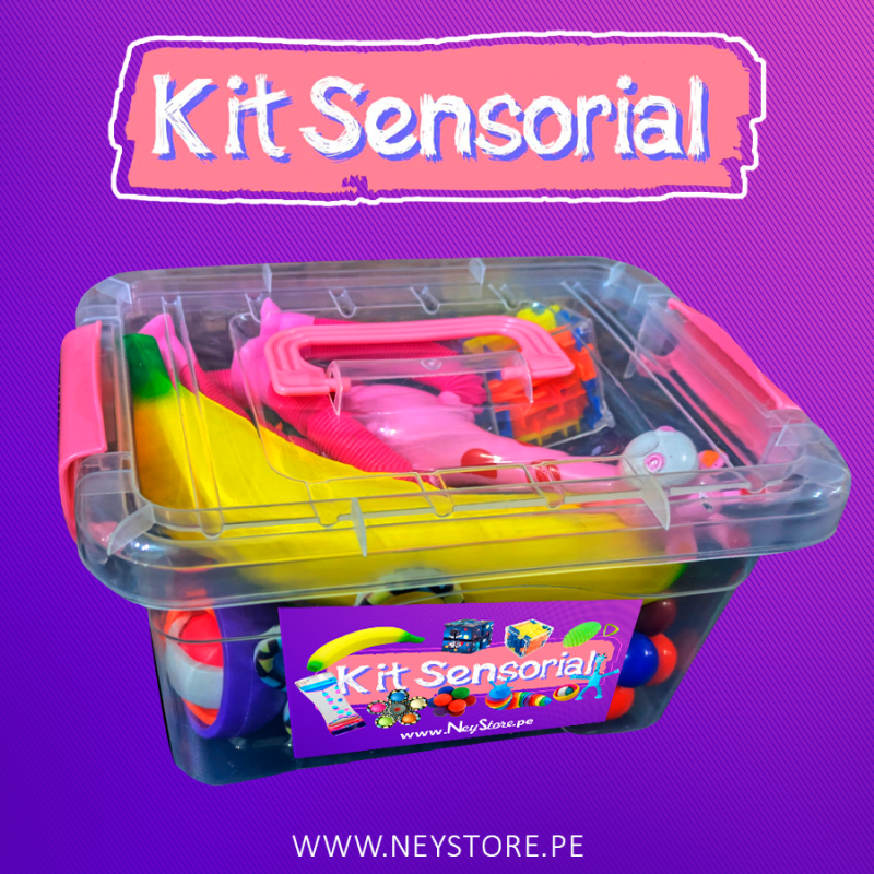 Kit sensorial Descubre - Herramientas para la autorregulación, para canalizar emociones y para generar espacios de calma y tranquilidad. Autismo, TDHA