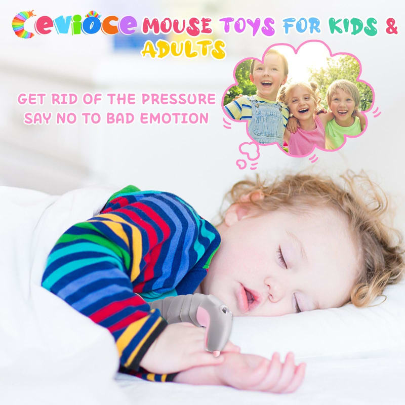 Cevioce Juguetes para ansiedad para niños y adultos, 1 unidad, juguetes sensoriales para niños autistas con TDAH, juguetes para niños de 3 años en adelante, regalos para niños y niñas, cumpleaños, fiesta de Navidad (A)